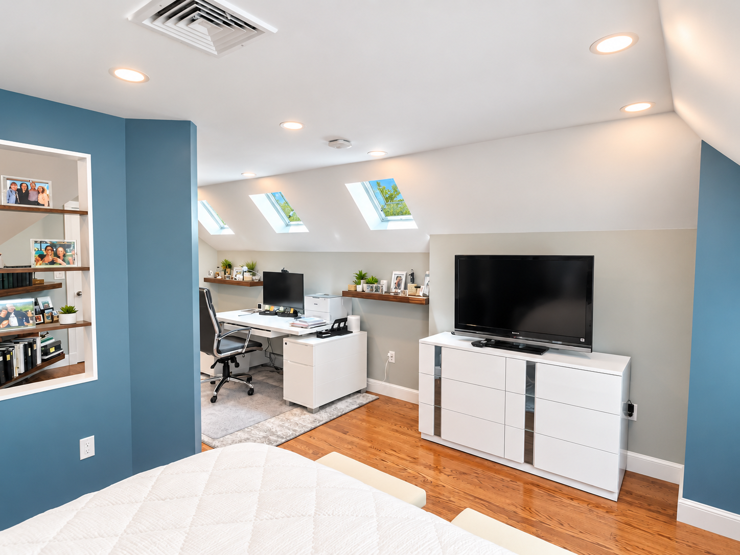 After — Attic Conversion – Bedroom & Bathroom (4 of 13)