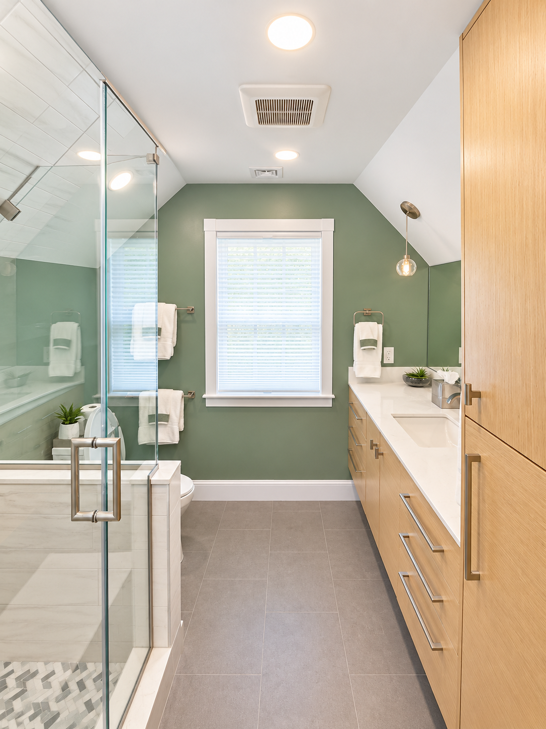 After — Attic Conversion – Bedroom & Bathroom (13 of 13)
