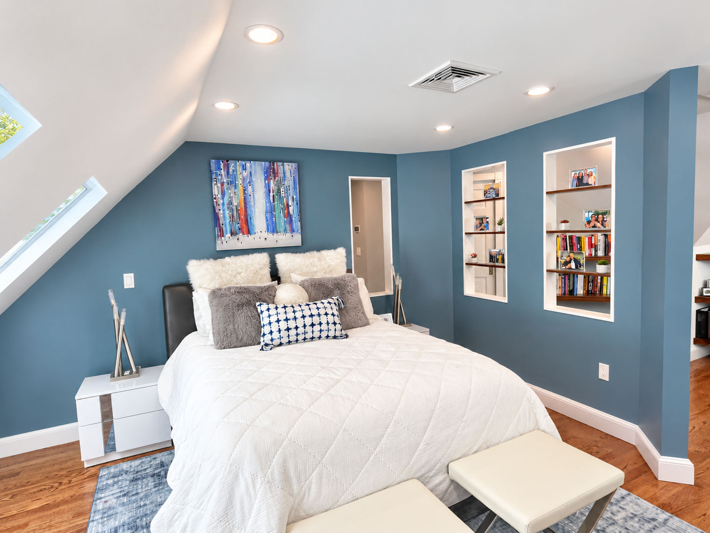 After — Attic Conversion – Bedroom & Bathroom (3 of 13)