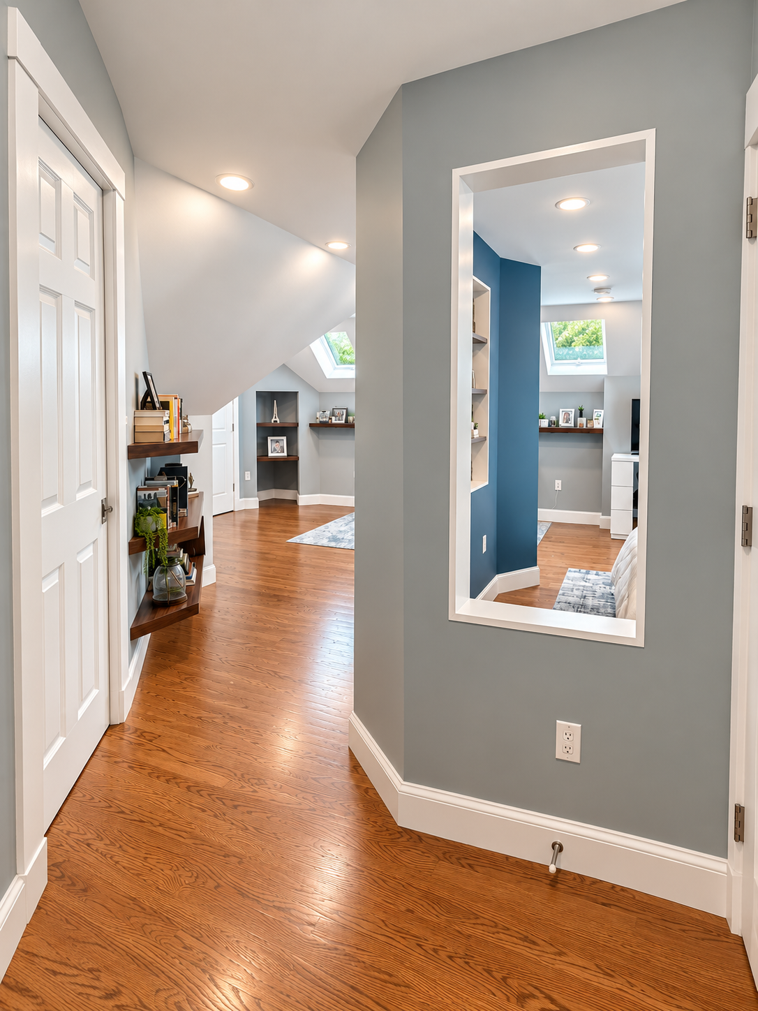 After — Attic Conversion – Bedroom & Bathroom (7 of 13)