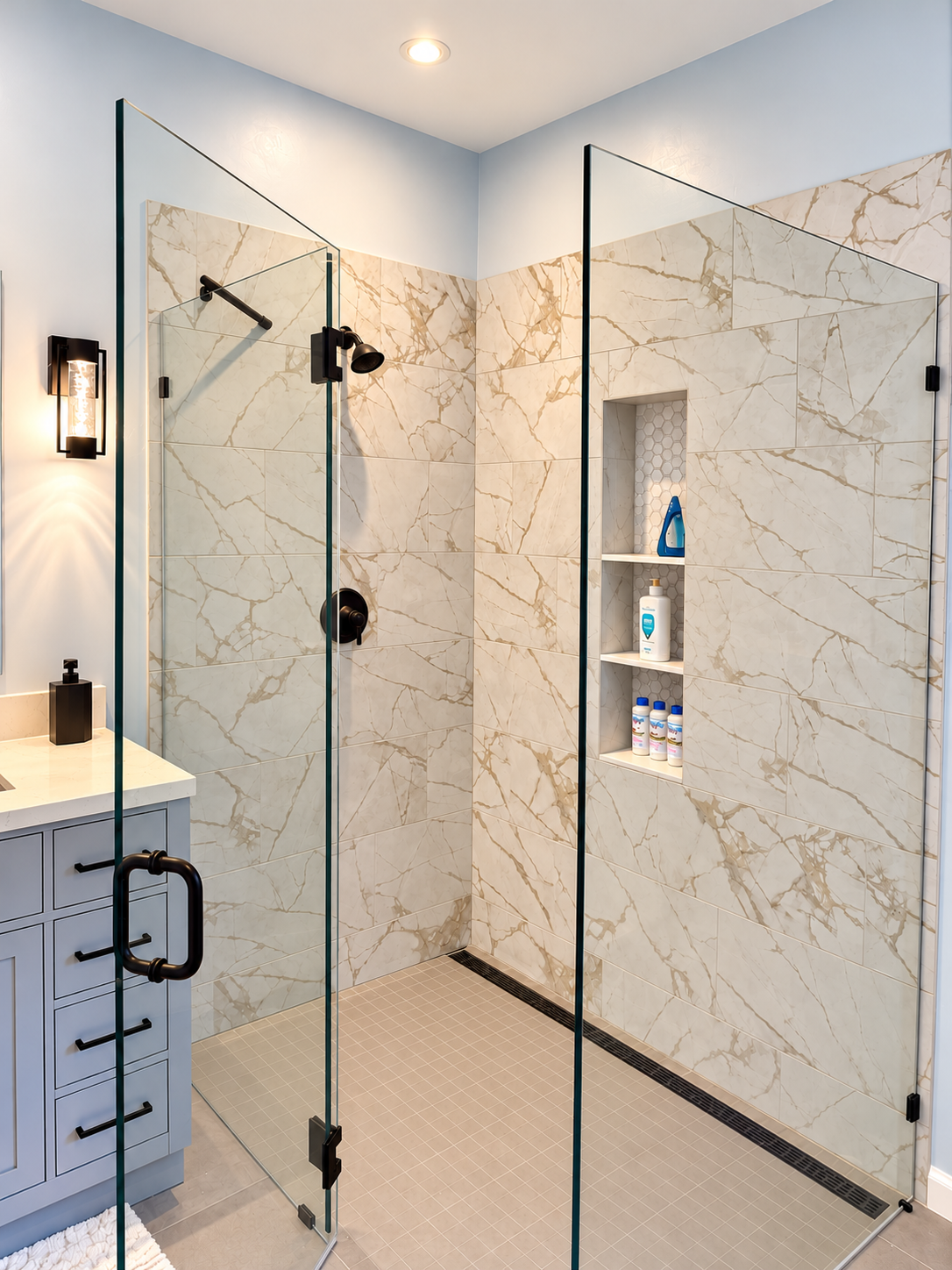 After — Refined Elegance | A Modern Bathroom Addition (3 of 6)